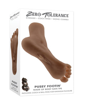 Zero Tolerance Pussy Footin Masturbator - Dark: The Ultimate Foot Fetish Experience - Featured Product Image