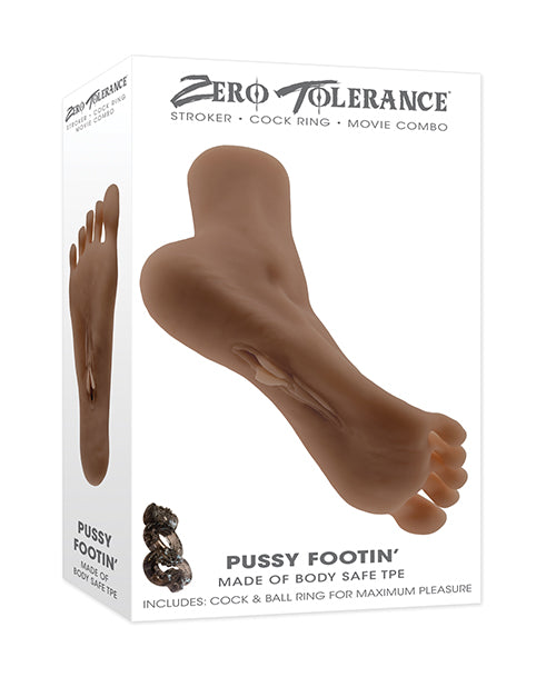 Masturbador Zero Tolerance Pussy Footin - Oscuro: La mejor experiencia de fetichismo de pies - featured product image.