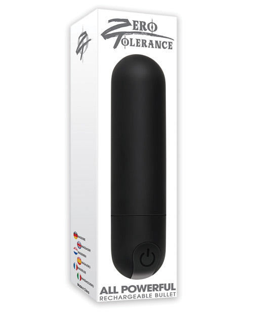 Zero Tolerance All Powerful Rechargeable Bullet - featured product image.