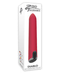 Zero Tolerance Diablo Bullet: Bala de placer vibratoria roja/negra