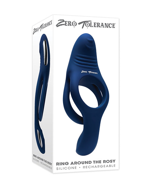 Zero Tolerance Blue Cock & Ball Vibrator: Intense Pleasure Guaranteed Product Image.