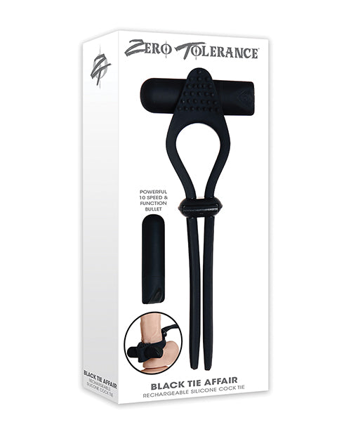 Anillo para el pene Zero Tolerance Black Tie Affair - featured product image.