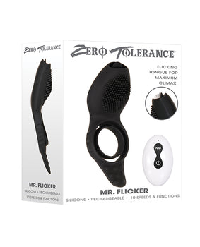 Zero Tolerance Mr. Flicker 10-Speed Vibrating Cock Ring 🖤 - Featured Product Image