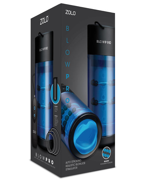 ZOLO Blowpro Estimulador De Mamada Realista Con Acariciamiento Automático Product Image.