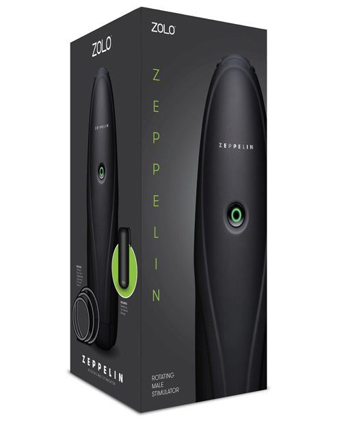 Experience the Pleasure of the ZOLO Zeppelin Rotating Male Stimulator Product Image.