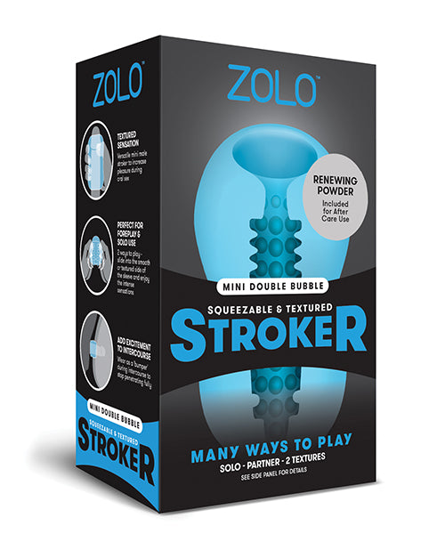 Zolo Mini Double Bubble Stroker: un viaje hacia la felicidad sensual Product Image.