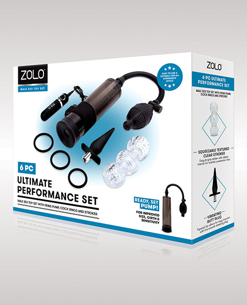 ZOLO 6 Piece Ultimate Performance Set - Elevate Your Pleasure - featured product image.