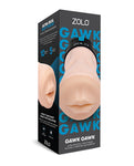 ZOLO Gawk Gawk Deep Throat Vibrating Masturbator in Ivory