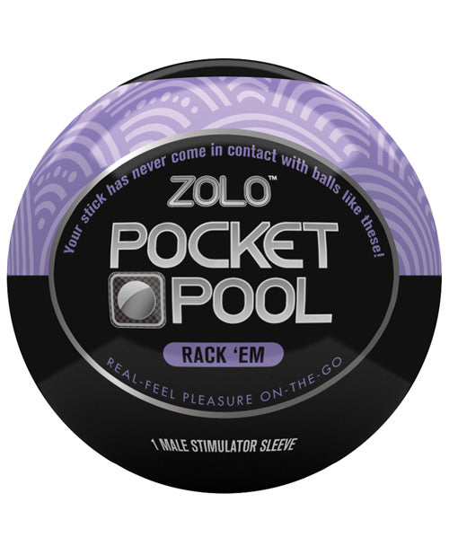 Zolo Pocket Pool Rack Em: On-the-Go Pleasure Kit - featured product image.